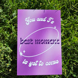 BTS Yet To Come Quote Print