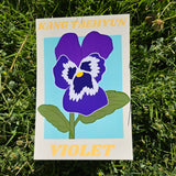 TXT Birth Flower Prints