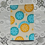 TXT Blue Orangeade Print