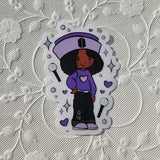 ARMY Strawberry Shortcake Clear Sticker