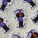 ARMY Strawberry Shortcake Clear Sticker